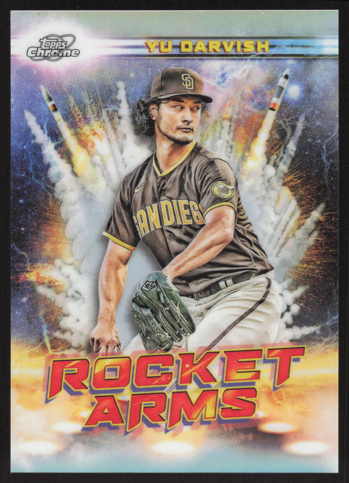 2022 Topps Chrome Cosmic #RA-4 Yu Darvish Rocket Arms