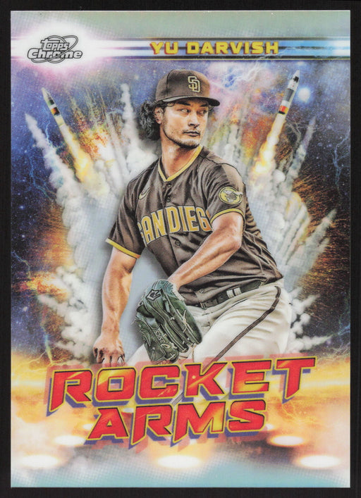 2022 Topps Chrome Cosmic #RA-4 Yu Darvish Rocket Arms