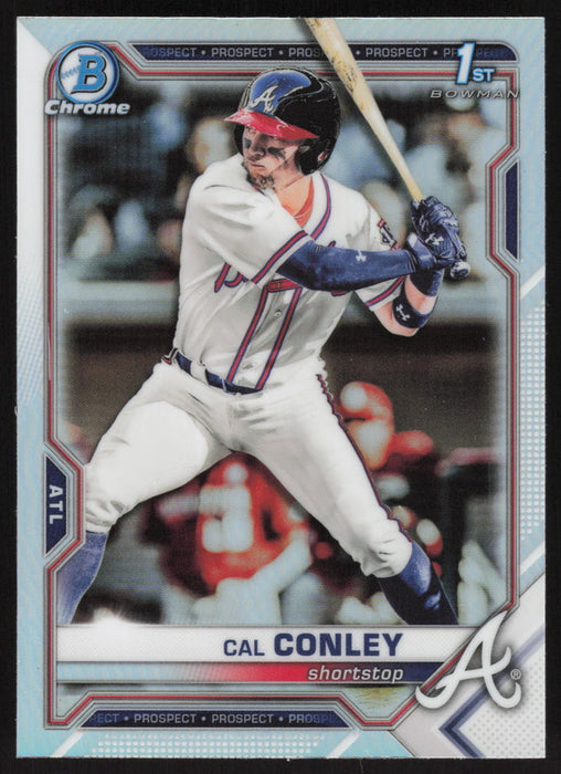 2021 Bowman Draft #BDC-70 Cal Conley Chrome Refractor