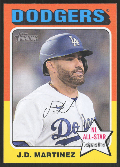 2024 Topps Heritage #434 J.D. Martinez