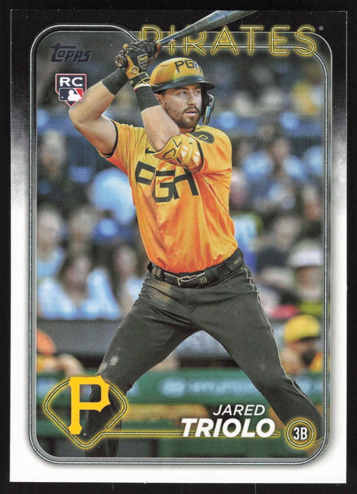 2024 Topps #281 Jared Triolo - 10 Card Player Lot - Rookie Card