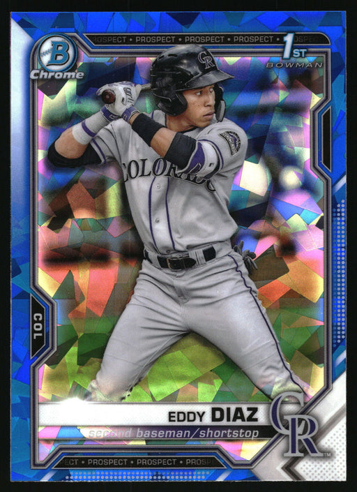 2021 Bowman Sapphire Edition #BCP-33 Eddy Diaz