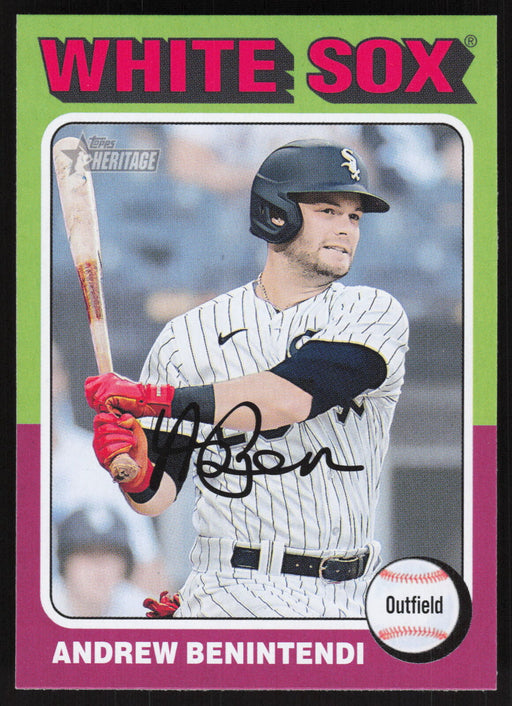 2024 Topps Heritage #450 Andrew Benintendi Base