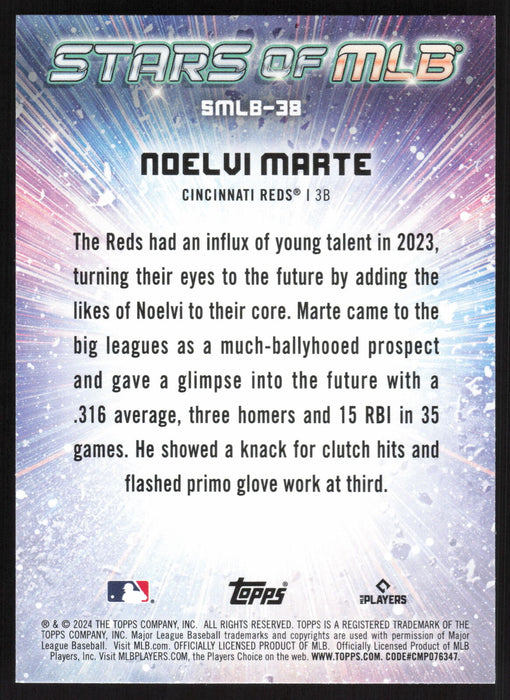 2024 Topps #SMLB-38 Noelvi Marte Stars of MLB