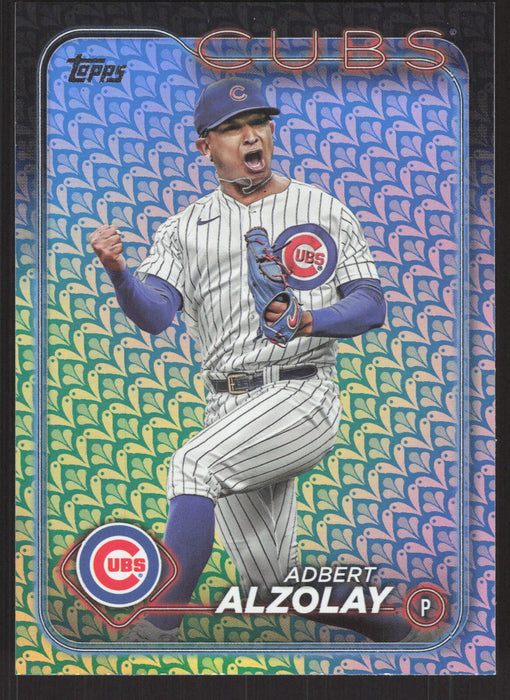 2024 Topps #129 Adbert Alzolay Holiday