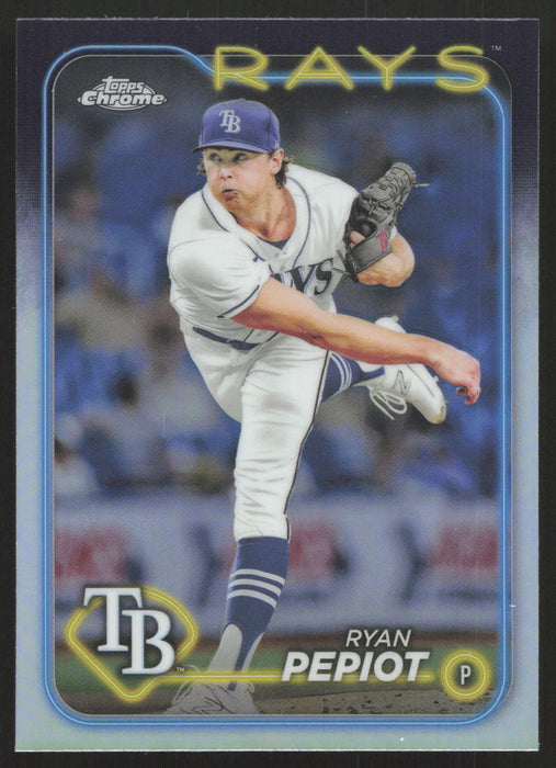 2024 Topps Chrome #128 Ryan Pepiot Refractor