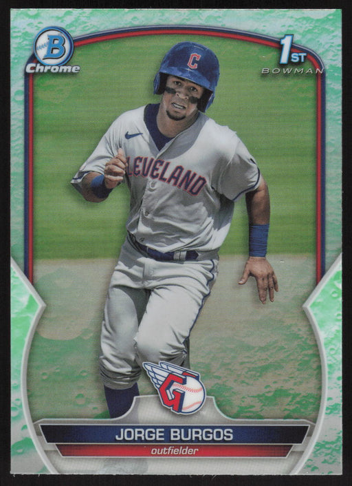 2023 Bowman Draft #BDC-98 Joe Whitman Chrome Lunar Glow Refractor