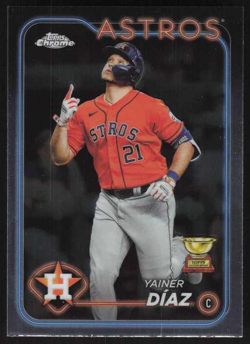 2024 Topps Chrome #203 Yainer Díaz