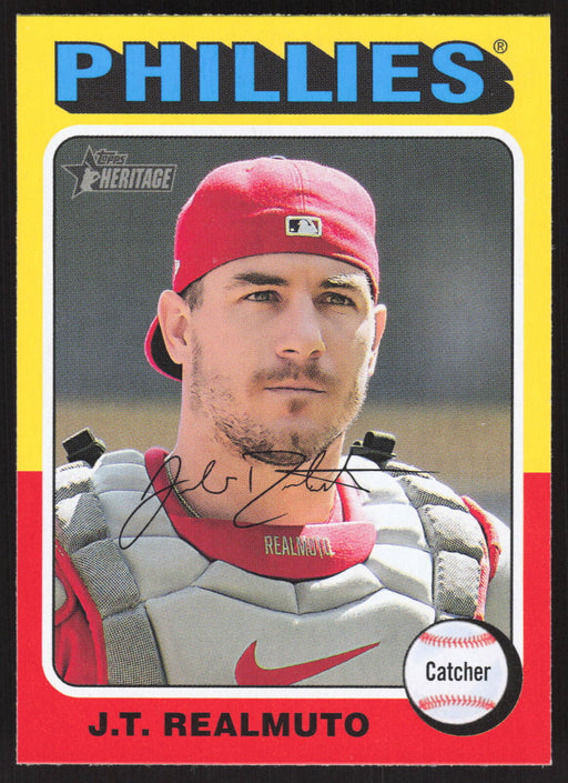 2024 Topps Heritage #159 J.T. Realmuto Base