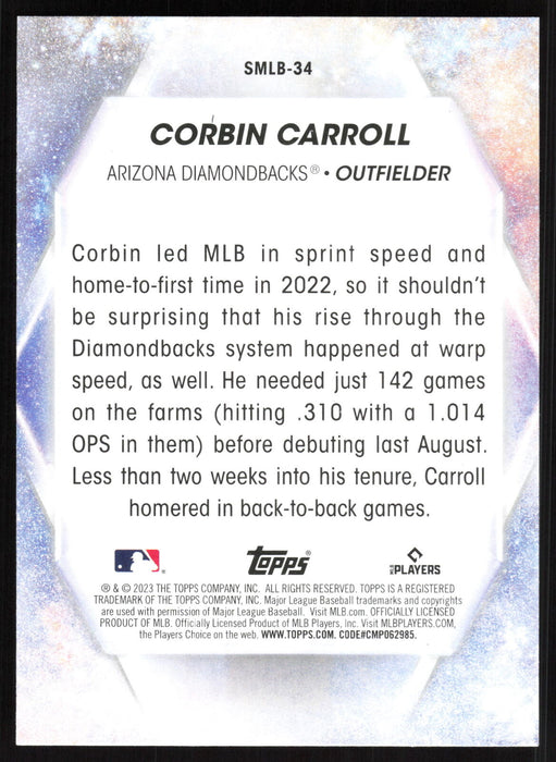 2023 Topps #SMLB-34 Corbin Carroll Stars of MLB