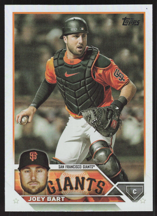 2023 Topps #435 Joey Bart Rainbow Foil