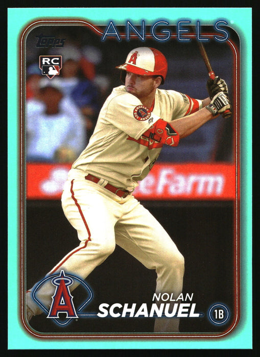 2024 Topps #53 Nolan Schanuel Aqua