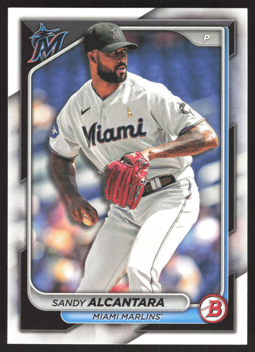 2024 Bowman #8 Sandy Alcantara