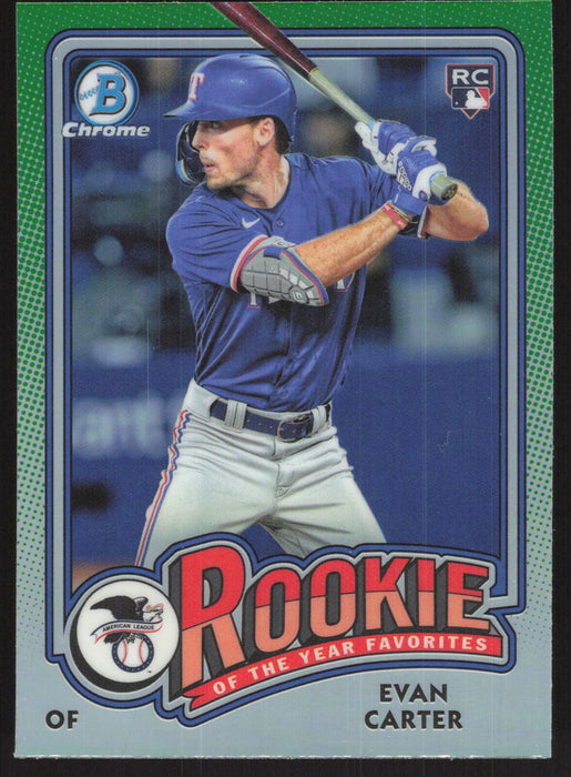 2024 Bowman #ROY-12 Evan Carter Rookie of the Year Favorites