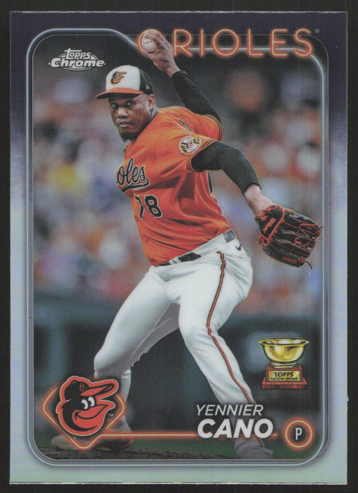 2024 Topps Chrome #130 Yennier Cano Refractor