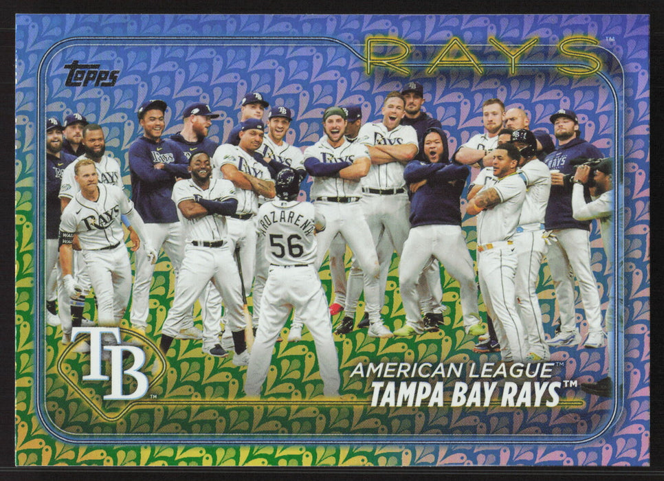 2024 Topps #211 Tampa Bay Rays Holiday