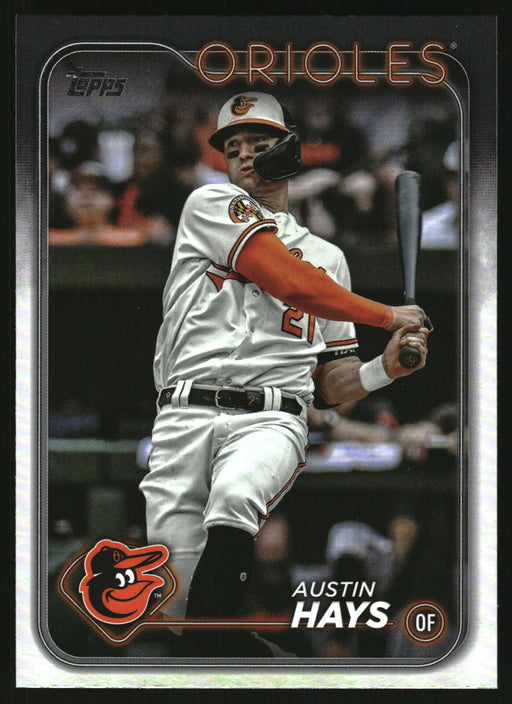 2024 Topps #307 Austin Hays Rainbow Foil