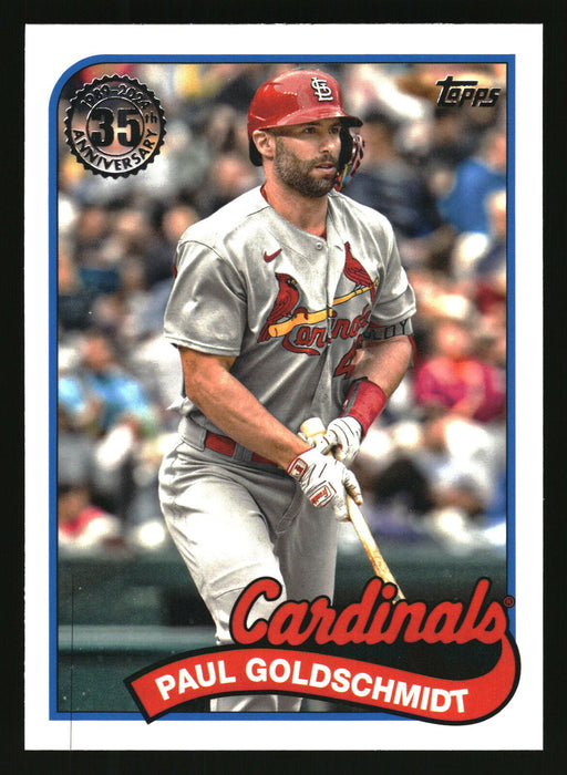 2024 Topps #89B-18 Paul Goldschmidt 1989 Topps Baseball