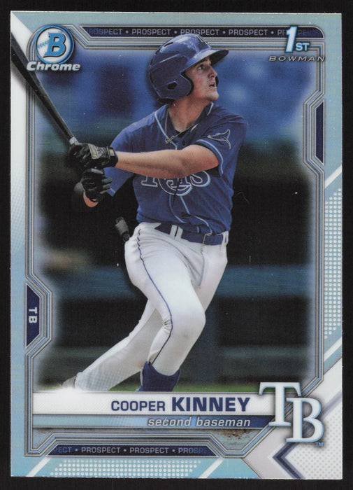 2021 Bowman Draft #BDC-127 Cooper Kinney Chrome Refractor