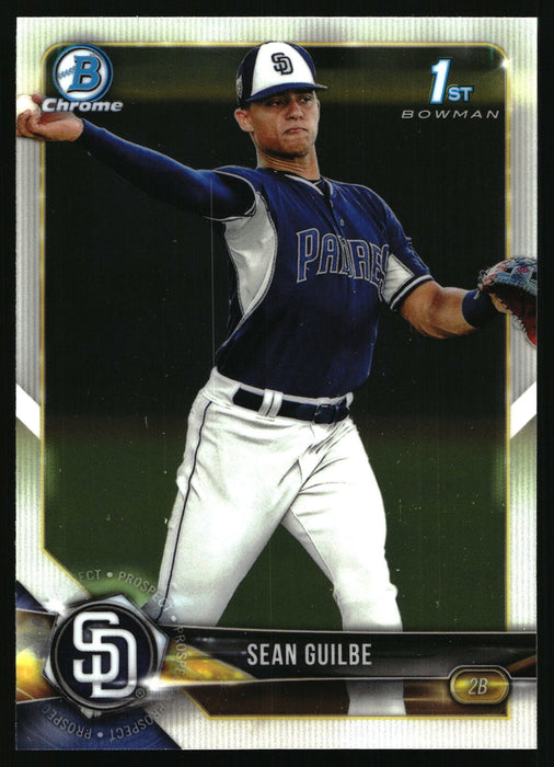 2018 Bowman Draft #BDC-144 Sean Guilbe