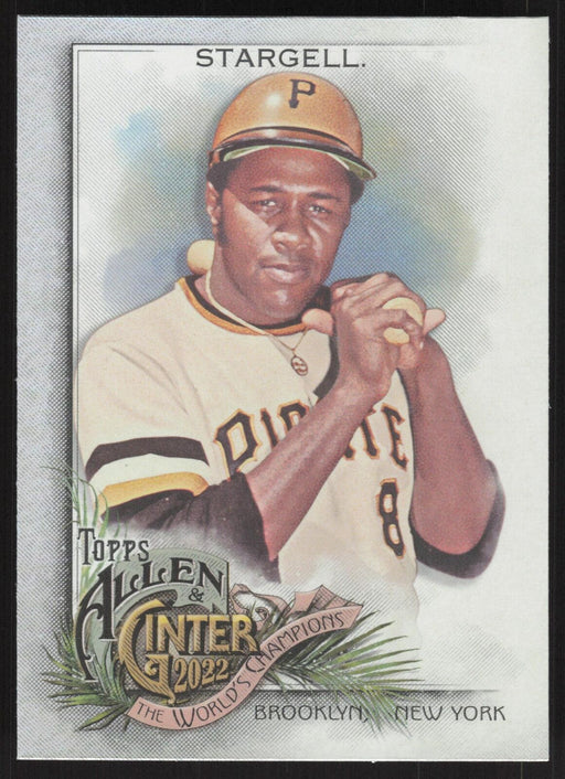 2022 Topps Allen & Ginter #63 Willie Stargell Silver Portrait