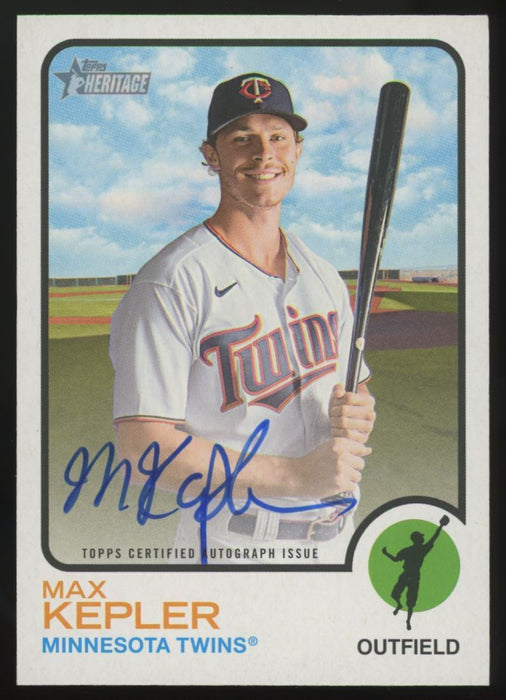 2022 Topps Heritage #ROA-MK Max Kepler Real One Autographs High Number