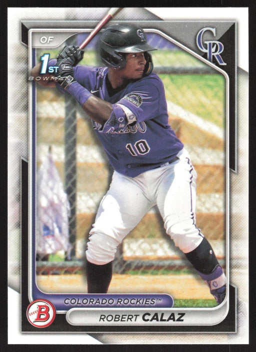 2024 Bowman #BP-131 Robert Calaz Base