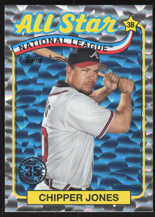 2024 Topps #89ASB-11 Chipper Jones 1989 Topps Baseball All-Stars Foil