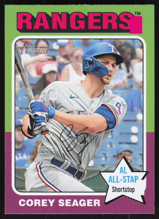 2024 Topps Heritage #400 Corey Seager Base