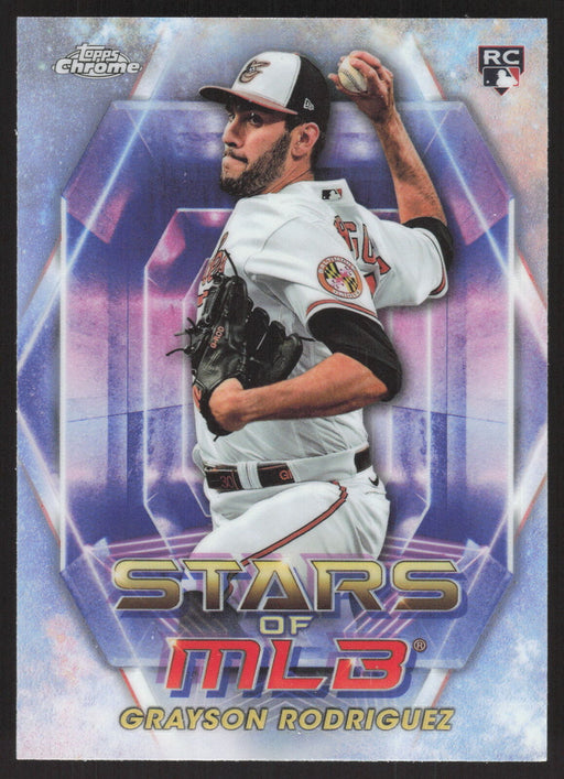 2023 Topps Update #SMLBC-67 Grayson Rodriguez Stars of MLB Chrome