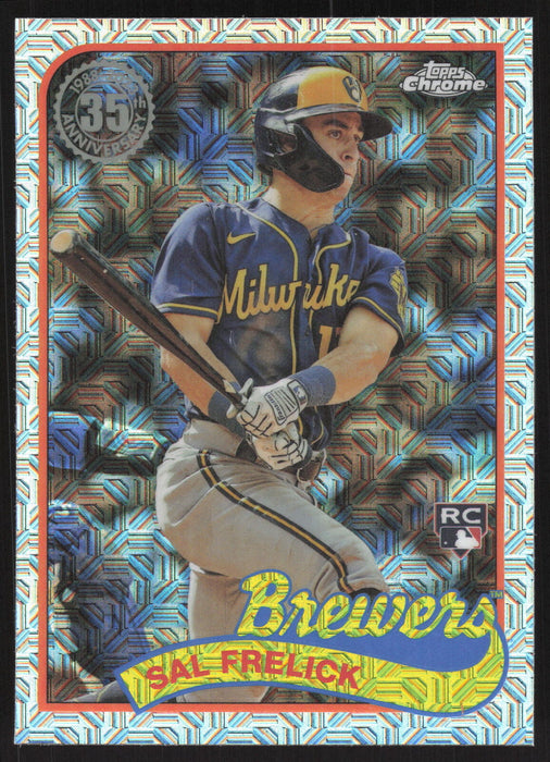 2024 Topps #T89C-16 Sal Frelick 1989 Topps Baseball 35th Anniversary Chrome