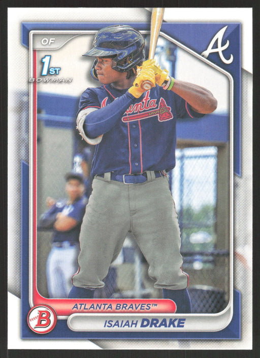 2024 Bowman #BP-21 Isaiah Drake Base