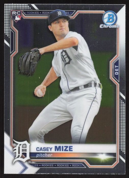 2021 Bowman Chrome #9 Casey Mize