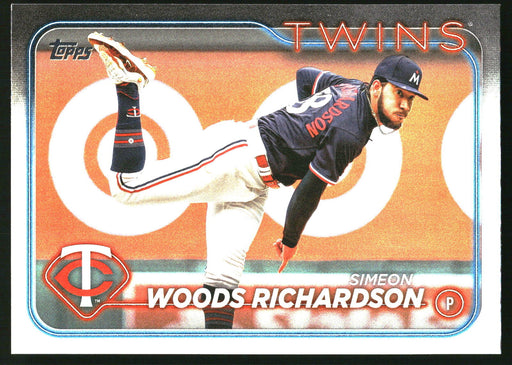 2024 Topps Update #US295 Simeon Woods Richardson Rainbow Foil