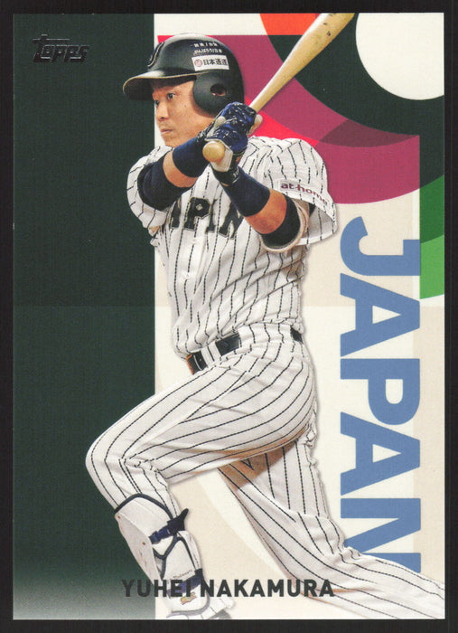 2023 Topps Japan Edition #WBC-9 Yuhei Nakamura WBC Japanese National Team