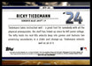 2023 Bowman #BTP-24 Ricky Tiedemann Bowman Scouts Top 100