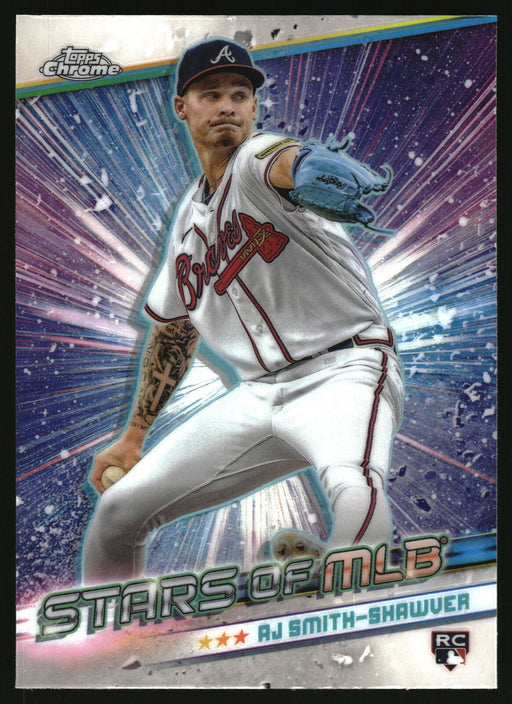 2024 Topps Update #CSMLB-75 AJ Smith-Shawver Stars of MLB Chrome