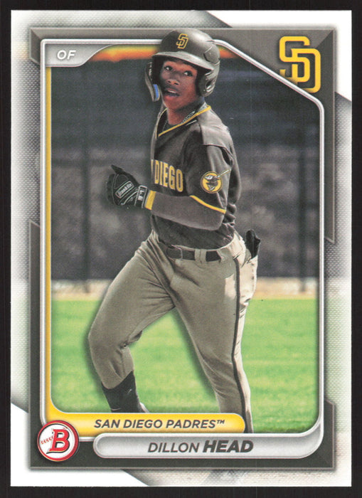 2024 Bowman #BP-109 Dillon Head Prospects Base