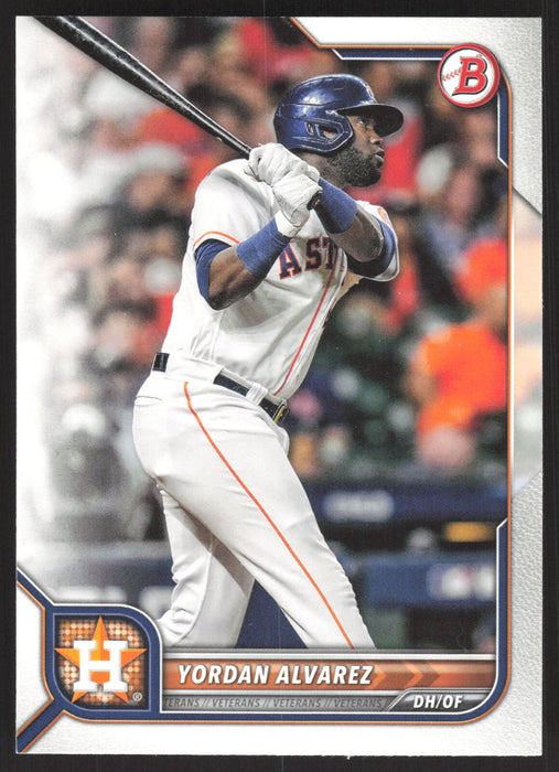 2022 Bowman #83 Yordan Alvarez Base