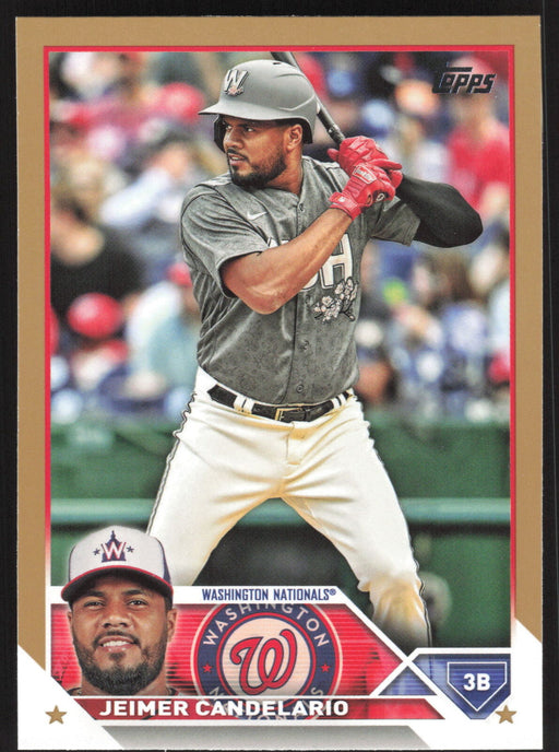 2023 Topps Update #US129 Jeimer Candelario Gold #/2023