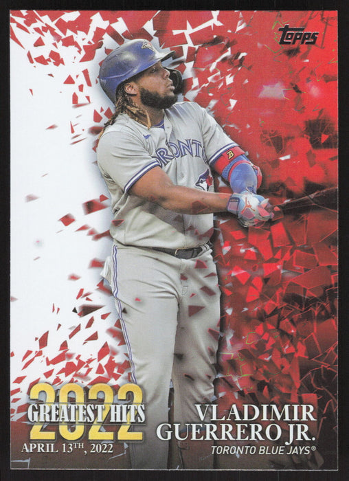 2023 Topps #22GH-11 Vladimir Guerrero Jr. 2022 Greatest Hits