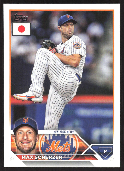 2023 Topps Japan Edition #132 Max Scherzer