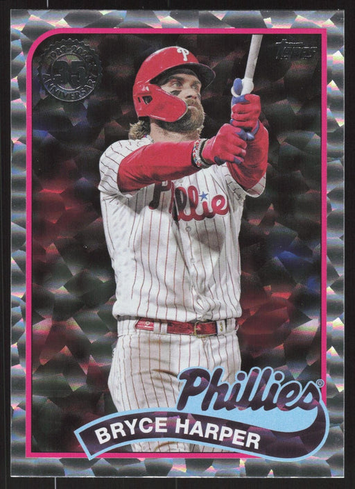 2024 Topps #89B2-11 Bryce Harper 1989 Topps Baseball 35th Anniversary Foil