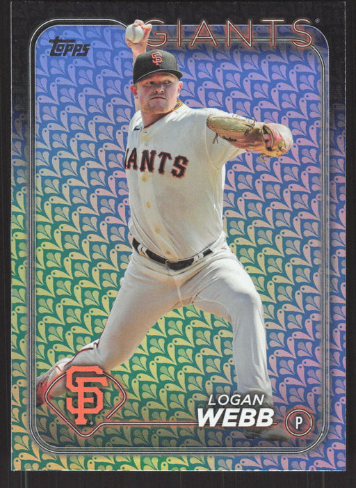 2024 Topps #4 Logan Webb Holiday