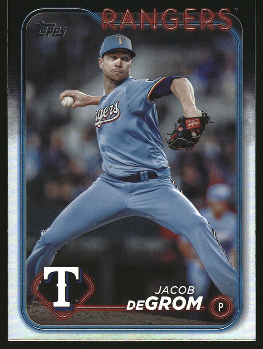 2024 Topps #171 Jacob deGrom Rainbow Foil