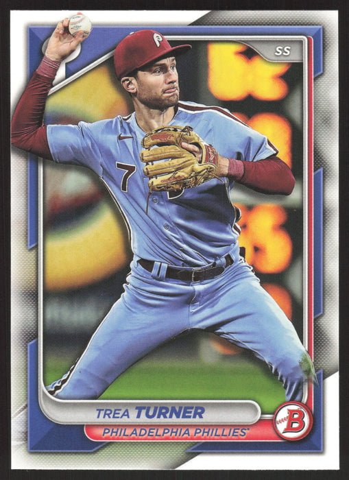 2024 Bowman #4 Trea Turner