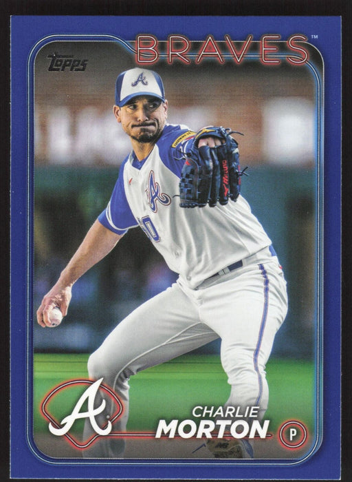 2024 Topps #221 Charlie Morton Royal Blue