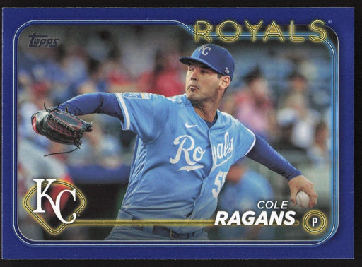 2024 Topps #95 Cole Ragans Royal Blue