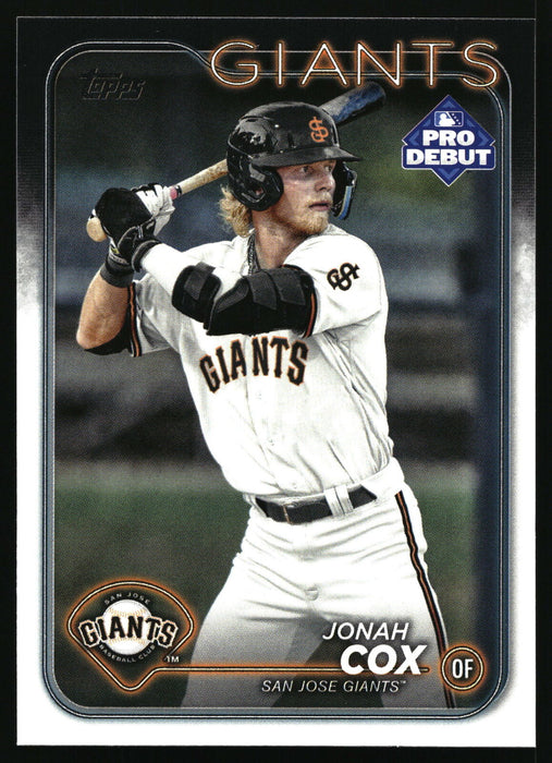 2024 Topps Pro Debut #PD-61 Jonah Cox