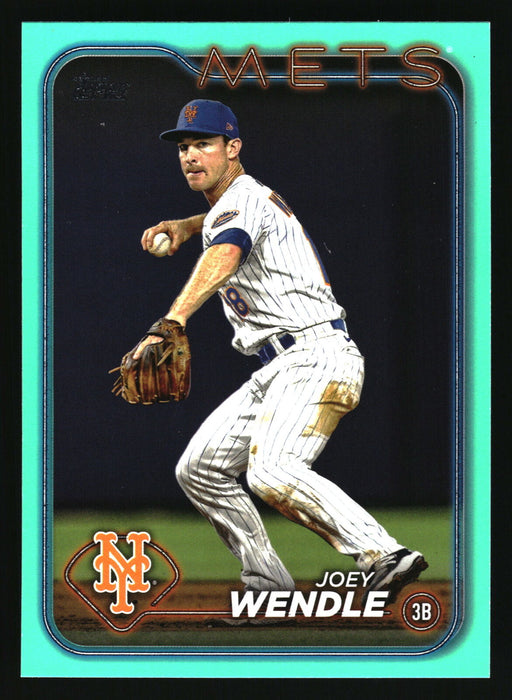 2024 Topps #577 Joey Wendle Aqua